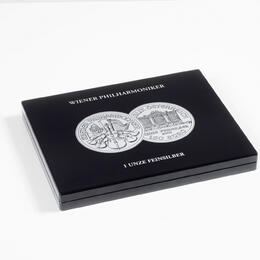 Münzkassette für Wiener Philharmoniker Silbermünzen