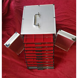 Aluminium Münzkoffer (gebraucht)