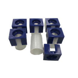 leere 15x 1/2 Unze Krügerrand Tube türkies
