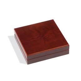 Mahagonifarbenes Etui
