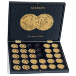 Münzkassette 1 Unzen Krügerrand Goldmünzen