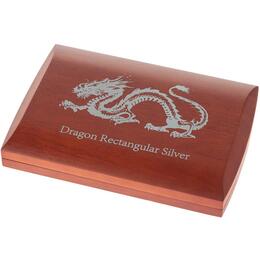 Münzkassette Silber Rectangular Dragon 12 x 1 Oz Silbermünzen
