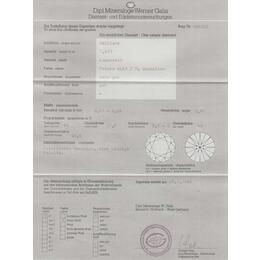 Diamant und Brillant 1,017 Carat mit Zertifikat Galia-5020
