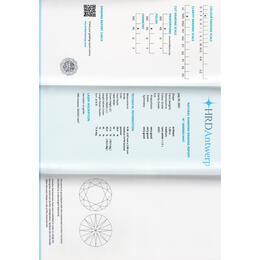 Diamant und Brillant 1,00 Carat mit Zertifikat HRD-180000014447