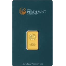 Goldbarren 5 Gramm Perth Mint