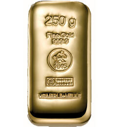Goldbarren 250 Gramm Heimerle Responsive & Fair