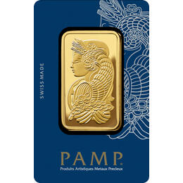 Goldbarren 50 Gramm Pamp Swiss