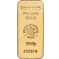 Heraeus Goldbarren 1000 Gramm