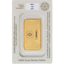Goldbarren 20 Gramm Hafner Nachhaltig & Fair