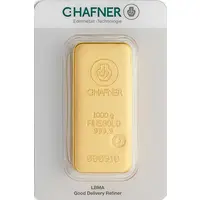 Hafner Goldbarren 1000 Gramm