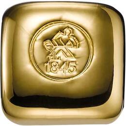 Goldbarren 50 Gramm Heimerle gegossen Responsive & Fair