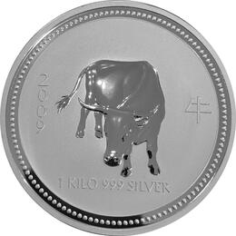 Lunar I Silber Ochse 1 Kilo 2009