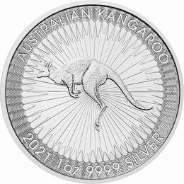 Känguru 1 Unze Silber 2023