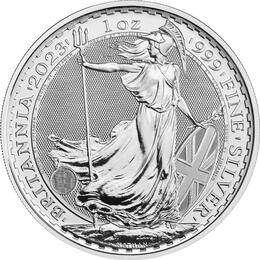 Britannia 1 Unze Silber 2023 Charles