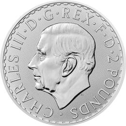 Britannia 1 Unze Silber 2023 Charles