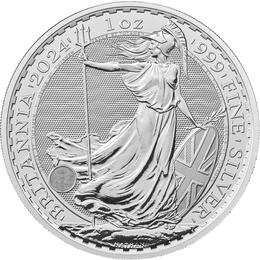 Britannia 1 Unze Silber 2024
