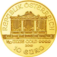 1/10 Unze Wiener Philharmoniker Gold
