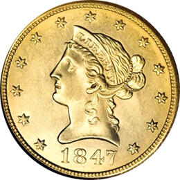 American Liberty Head 10 Dollar