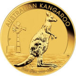 Nugget Känguru 10 Unzen Gold Australien Perth Mint