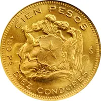 100 Pesos Chile Liberty kaufen und verkaufen