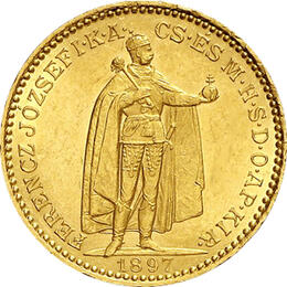 Ungarn 20 Kronen 1892-1916 Doppelmonarchie Österreich Ungarn