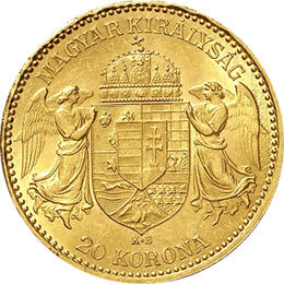 Ungarn 20 Kronen 1892-1916 Doppelmonarchie Österreich Ungarn