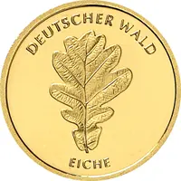 20 Euro Goldmünze Eiche 2010 Deutscher Wald mit Zertifikat
