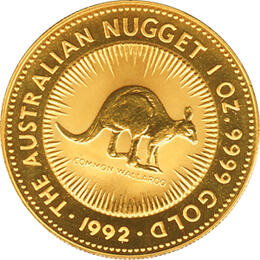 Känguru 1 Unze 1992