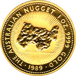 Känguru 1 Unze 1989
