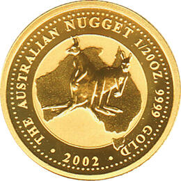 Känguru 1/20 Unze 2002