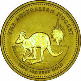 Känguru 1/10 Unze 2005