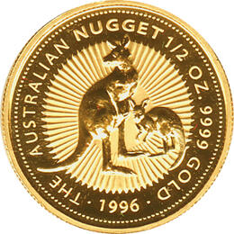 Känguru 1/2 Unze 1996