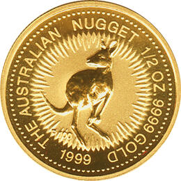 Känguru 1/2 Unze 1999