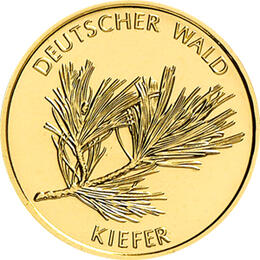 20 Euro Goldmünze Kiefer 2013 Deutscher Wald  mit Zertifikat