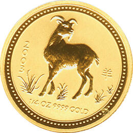 Lunar I Ziege 1/4 Unze 2003
