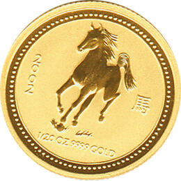 Lunar I Pferd 1/20 Unze 2002