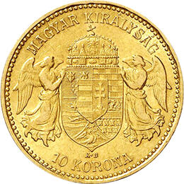 Ungarn 10 Kronen 1892-1912 Doppelmonarchie Österreich Ungarn