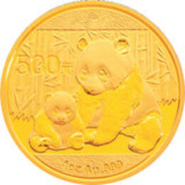 China Panda 1/20 Unze 2012 Goldpanda 20 Yuan