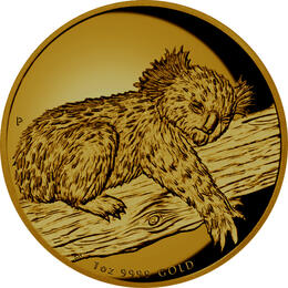 Koala 2012 proof 1/25 Unze