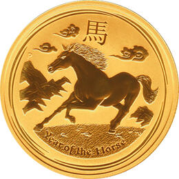 Lunar II Pferd 10 Unzen 2014