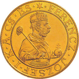 Österreich Ferdinand I Gold Taler 1896