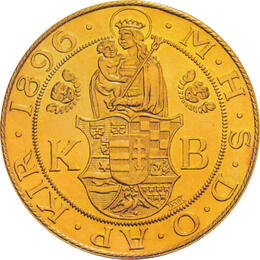 Österreich Ferdinand I Gold Taler 1896