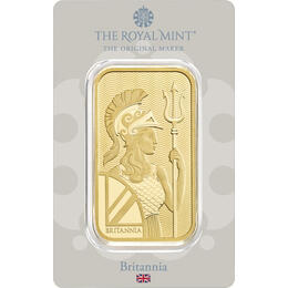 Goldbarren 50 Gramm Royal Mint