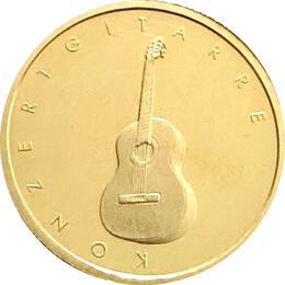 50 Euro Gold Konzertgitarre 2022