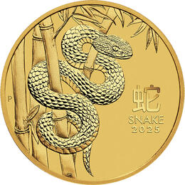 Lunar III Schlange 1 Unze Gold 2025