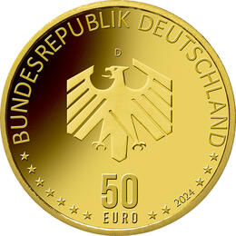 50 Euro Gold Handwerk 2024 Mobilität
