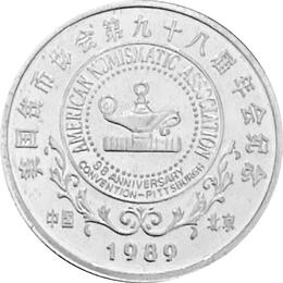 Palladium China Panda Bär 1 Unze 1989