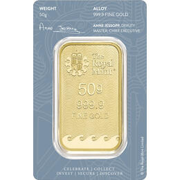 Goldbarren 100 Gramm Royal Mint