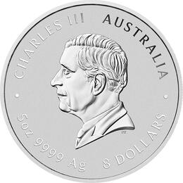 Lunar III Silbermünze Australien Schlange 5 Unzen 2025