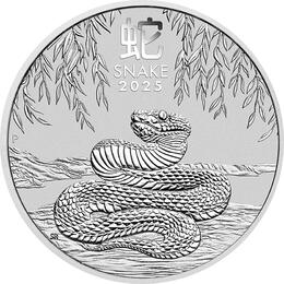 Lunar III Silbermünze Australien Schlange 5 Unzen 2025